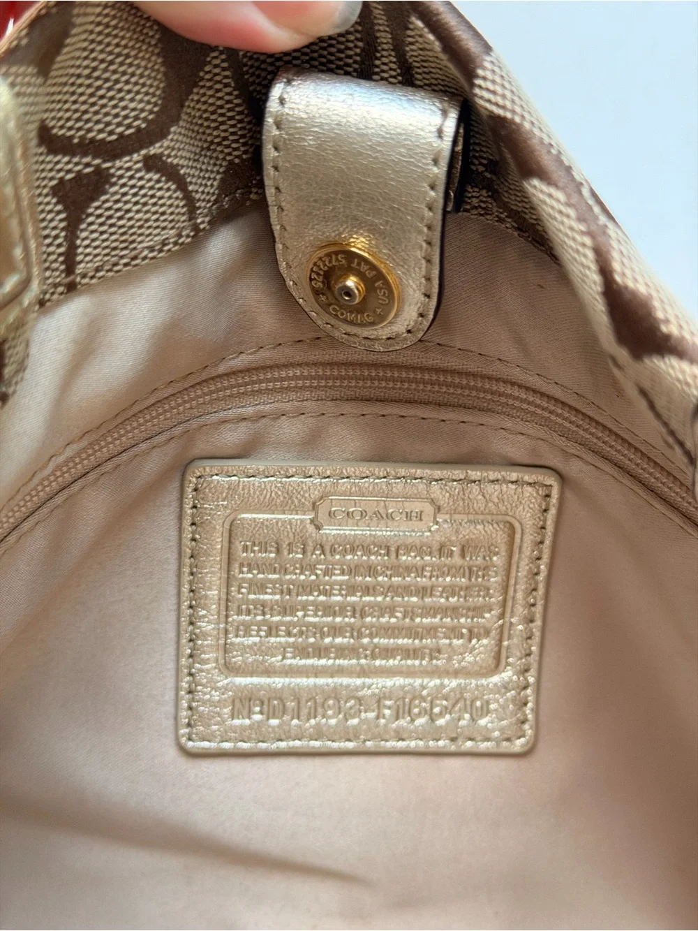 Coach Penelope Carryall tote bag